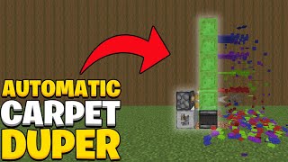 Fastest Carpet Duper For Minecraft 1.20.1