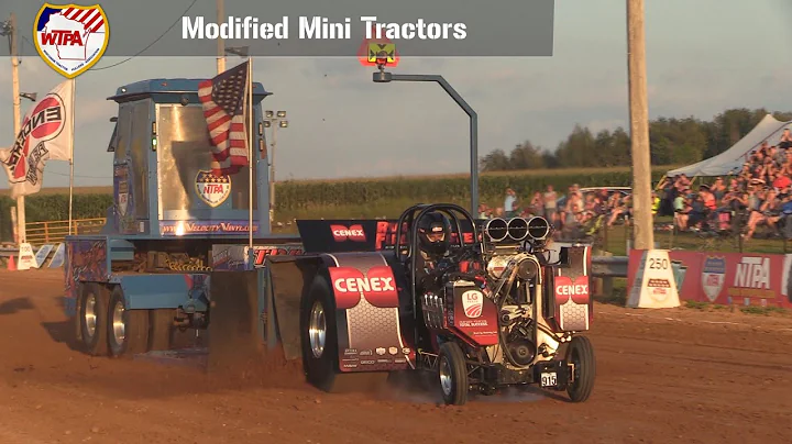 Modified Mini Tractors Pulling at Colby, WI - Augu...