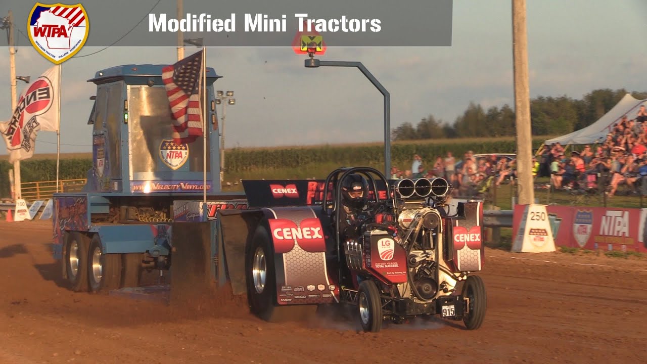 Modified Mini Tractors Pulling at Colby, WI August 17th, 2019 YouTube