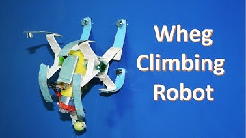 How to make a wheg climbing robot at home