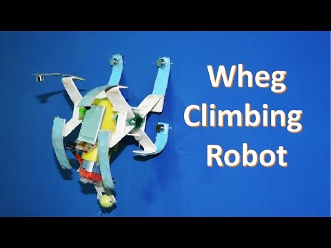 How To Make A Wheg Climbing Robot At Home