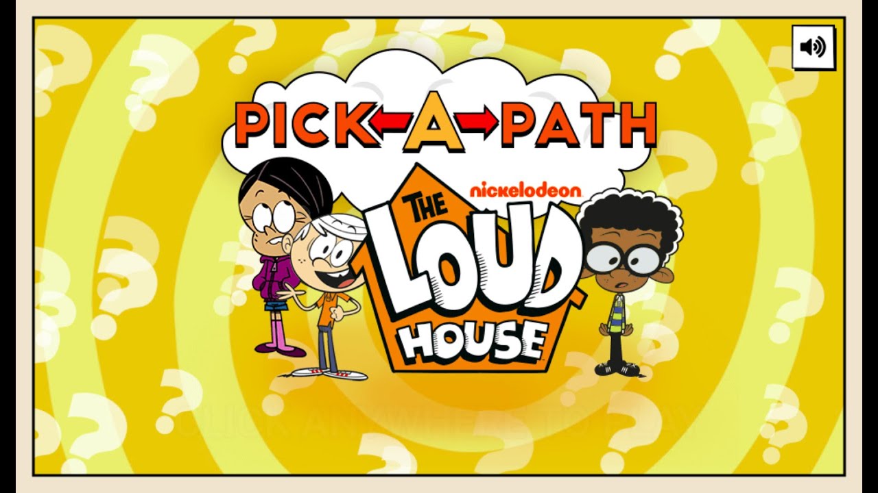 The Loud House Pick a Path - Games online 6games.eu