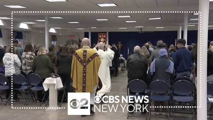 Our Lady Of The Lake Catholic Church In Verona N J Holds First Mass Since Fire