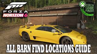 Forza Horizon 6 Guide | How To Unlock Barn Finds | ALL Barn Find Locations Guide