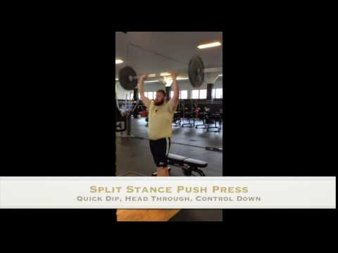 Split Stance Push Press