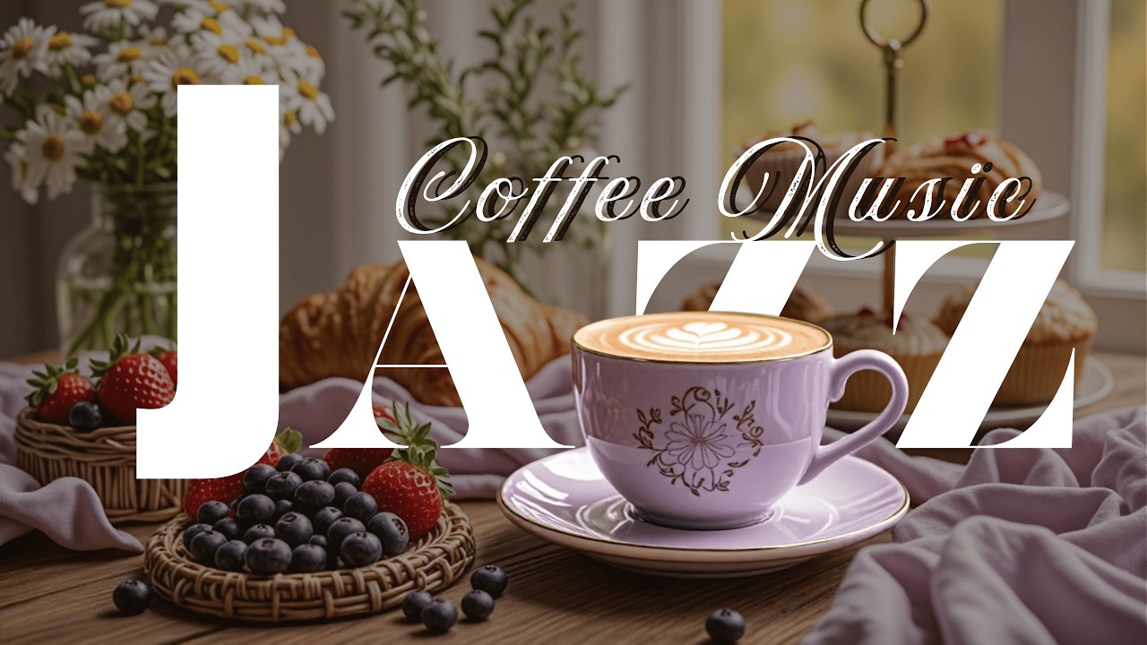 Positive Juli Morning Jazz ☕ Delicate Summer Coffee with Happy