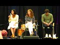 Lana Parrilla, Rebecca Mader and Andrew J. West OUAT Orlando 2018 Gold Panel - Part 1