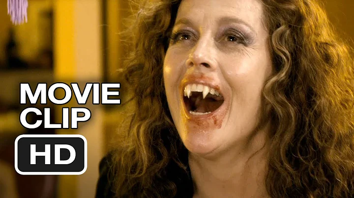 Vamps Movie CLIP - Having Chinese (2012) - Sigourn...