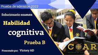 ANSWER KEY FOR COAR EXAM B 2022 (COAR EXAM SOLVED) ANSWER KEY FOR COAR EXAM B 2022 (COAR EXAM SOLVED)
