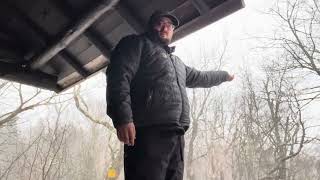 Curly’s adventure to hunter mountain fire tower via the Devils Path.