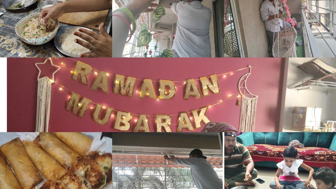 Akele ramzan huga is saal 😥 || Ramzan k liye kiya ghar ko decoration ✨ iftari ki taiyari 😊 #ramzan 