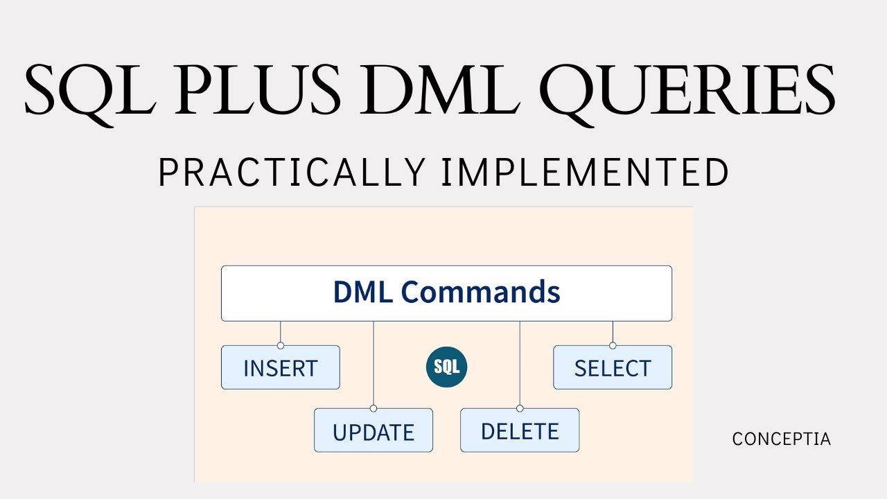 SQL*Plus Essentials: Practical Guide to Executing DML Queries - YouTube
