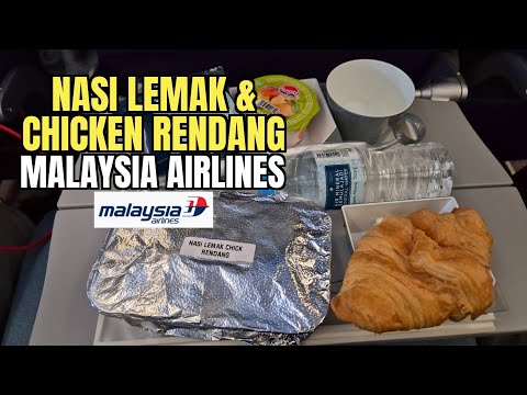 Nasi Lemak Chicken Rendang Malaysia Airlines