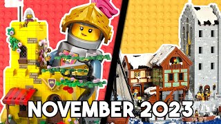 Top 5 Best LEGO Castle MOCS of The Month - November 2023