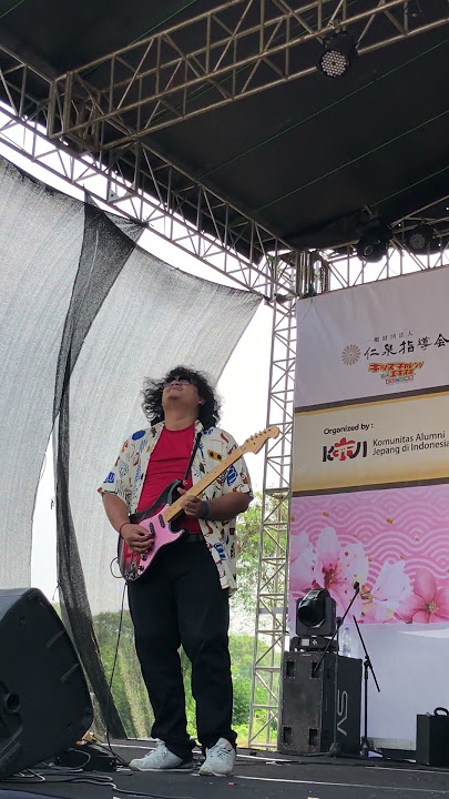 L'Arc en Ciel - Hitomi no Jyunin (guitar solo Part) at Sakura Matsuri 2024