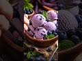 Mediterranean blueberry ice cream. #mediterraneandiet #easyrecipes #usafoodie #americanfood #usafood
