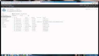 SharePoint Overview for Automation of Contract Management