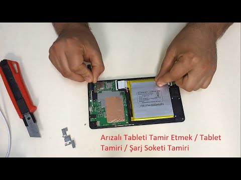 Arızalı Tableti Tamir Etmek / Tablet Tamiri / Şarj Soketi Tamiri / Tamirat Tadilat/ Kendin Yap