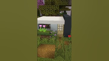 easy modern house build minecraft
