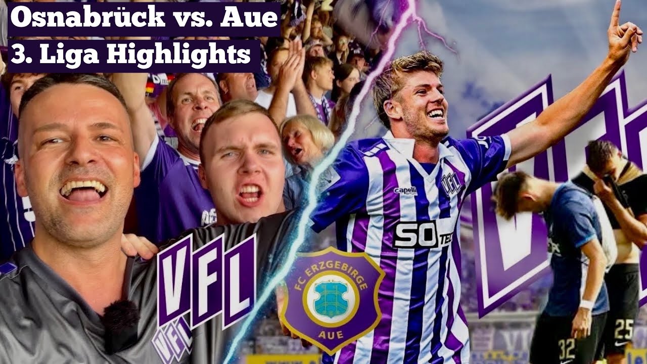 VfL Osnabrück vs.  Erzgebirge Aue – Explosion der Emotionen!