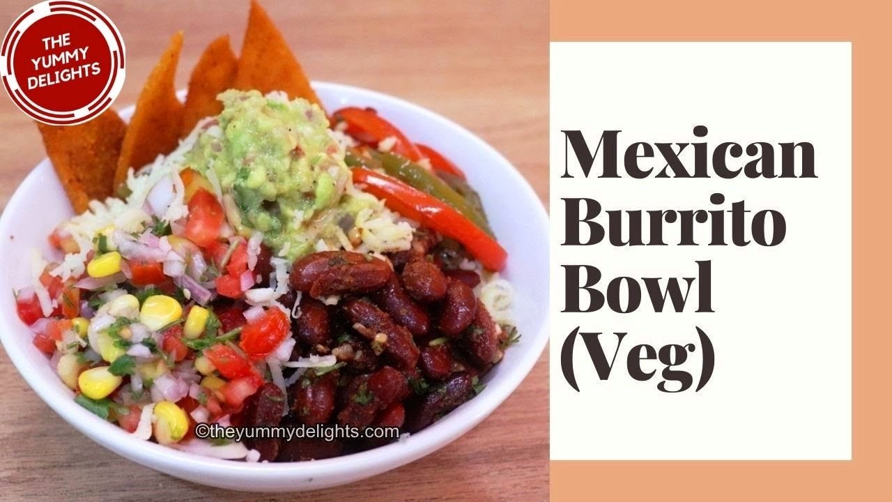 Mexican vegetarian burrito bowl