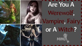 당신은 늑대인간, 뱀파이어, 요정, 마녀 중 누구인가요? | 판타지 퀴즈 screenshot 2