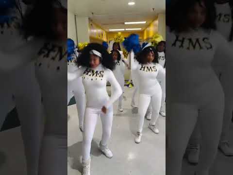 Homer L. Hines Middle School Cheerleaders 💎🥶