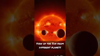 What DOES the Sun looks like in other planets? #shorts