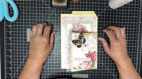 Craft With Me Altered File Folder with Flip Part 2