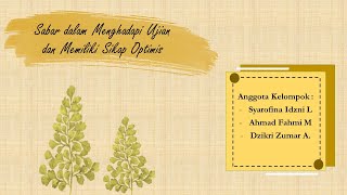 Ayat-Ayat Tentang Sabar dan Memiliki Sikap Optimis