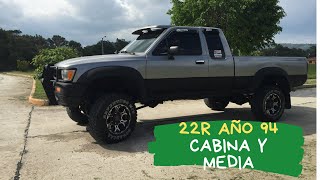 TOYOTA 22R CABINA Y MEDIA AÑO 94 EN VENTA