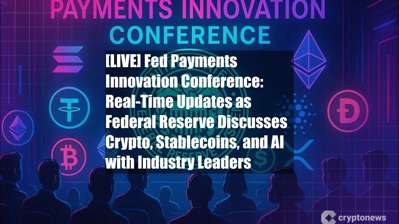 LIVE] Fed Payments Innovation Conference: Real-Time Updates as - YouTube