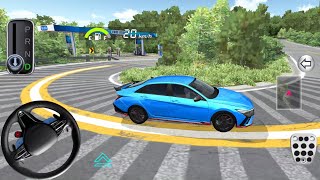 New Hyundai Elantra N car Driving On Mountain Hills | 3D DRIVING CLASS | Android Gameplay #cargame  screenshot 5