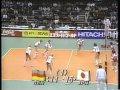 1991女子バレーボールワールドカップ　日本vsドイツ　2/2