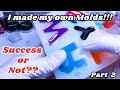 Part 2 of I made my own Letter Silicon Molds! Successful or Not?• Resin art and craft for beginners