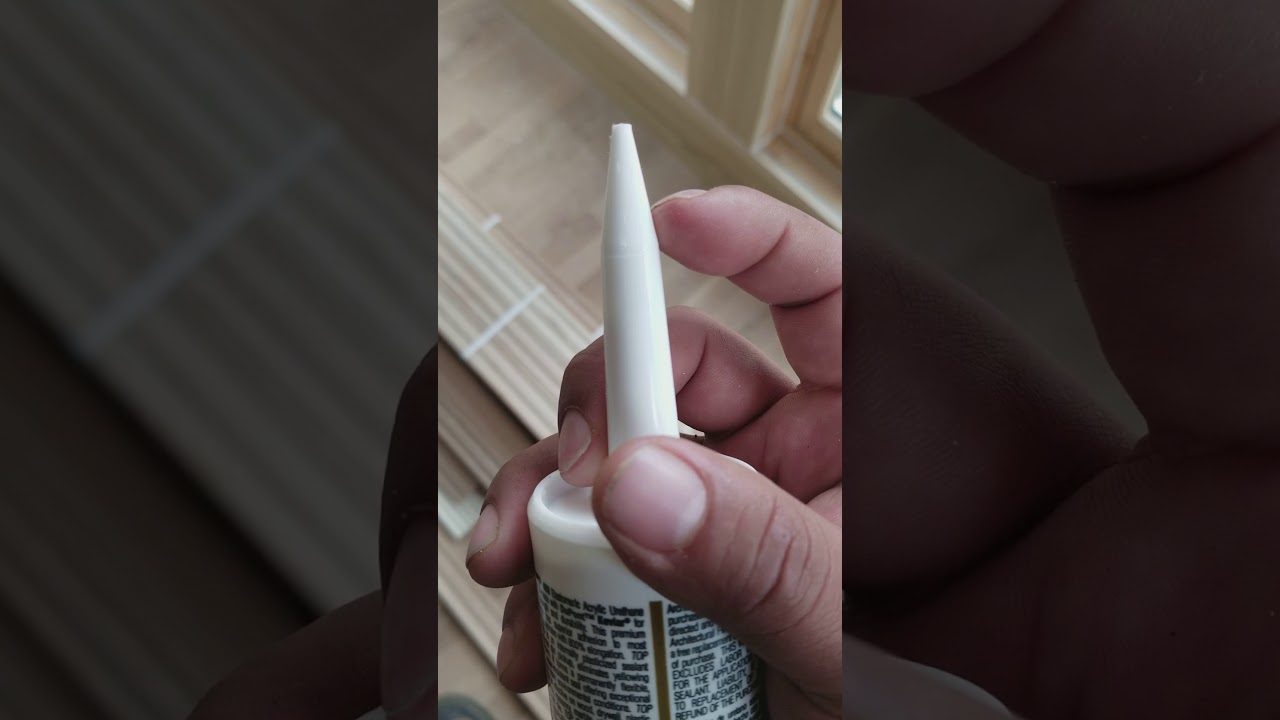 Como poner caulking perfecto fácil YouTube