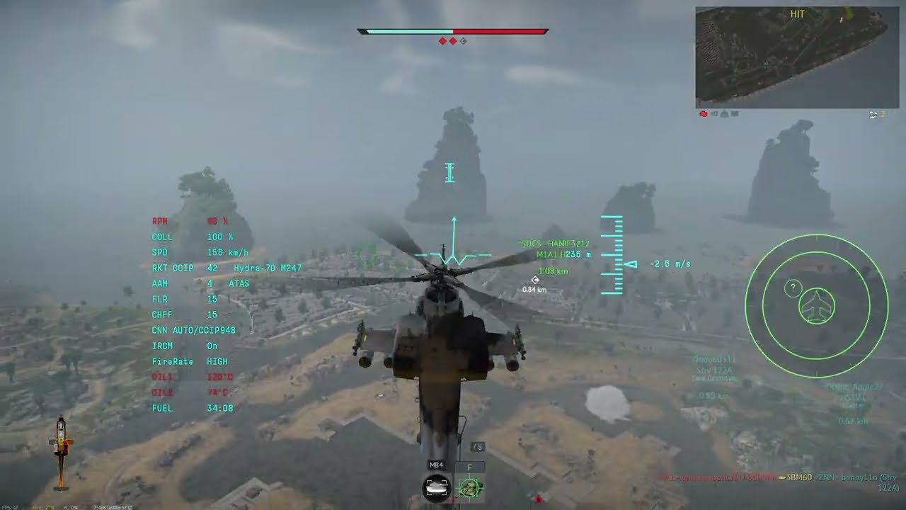 AH-64A(GR) expectation vs reality (lucky v. tho)