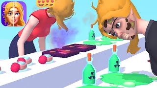 Makeover Race 💄👸 Game All Levels Gameplay iOS,Android Mobile Walkthrough Update Beauty Girl LVL screenshot 5