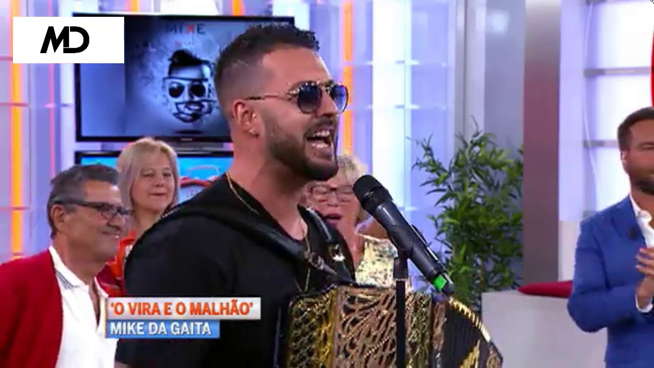 MIKE DA GAITA - Vira e o Malhão - Manhã CM - CMTV – 27 de Agosto 2019