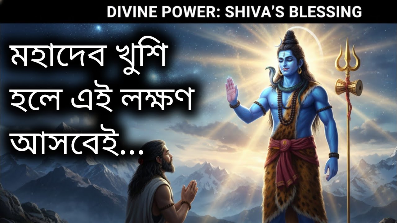মহাদেব প্রসন্ন হলে আপনি কি কি সংকেত পাবেন? 7 Signs of Lord Shiva's Blessing
