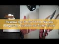 Reseña del DURATECH Navaja Plegable, Cuchillo de Acero Inoxidable con Mango de Madera, Liviana y Com