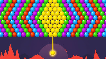 Rainbow Bubble Shooter game part 6 Android gameplay