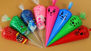 Making Slime With Piping Bags! Most Satisfying Slime Video★Asmr★#Asmr #Pipingbags