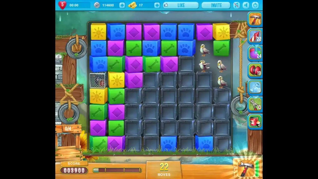 Pet Rescue Saga Pet Island Level 1 17./18./19.08.2015