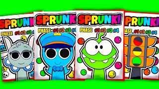 Sprunki Blind Bag Oc Om Nom, Bluey, Selina, Redgie, Sloane And Go-Go Asmr Phase 1Vs2Vs3Vs4 Squishy