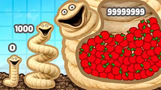 Is this the FATTEST HUNGRY WORM SIZE?