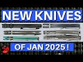 NEW KNIVES JANUARY 2025! This Year Will Be Crazy For Knife Lovers!