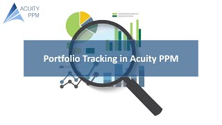 Portfolio Tracking in Acuity PPM (2020)