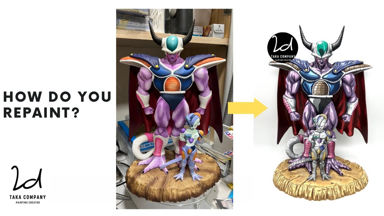 ドラゴンボール】DRAGON BALL How do you repaint?/How to repaint