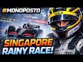Monoposto Singapore Rain Race 🌧️ | Nico Hülkenberg Audi Masterclass | Monoposto Gameplay.